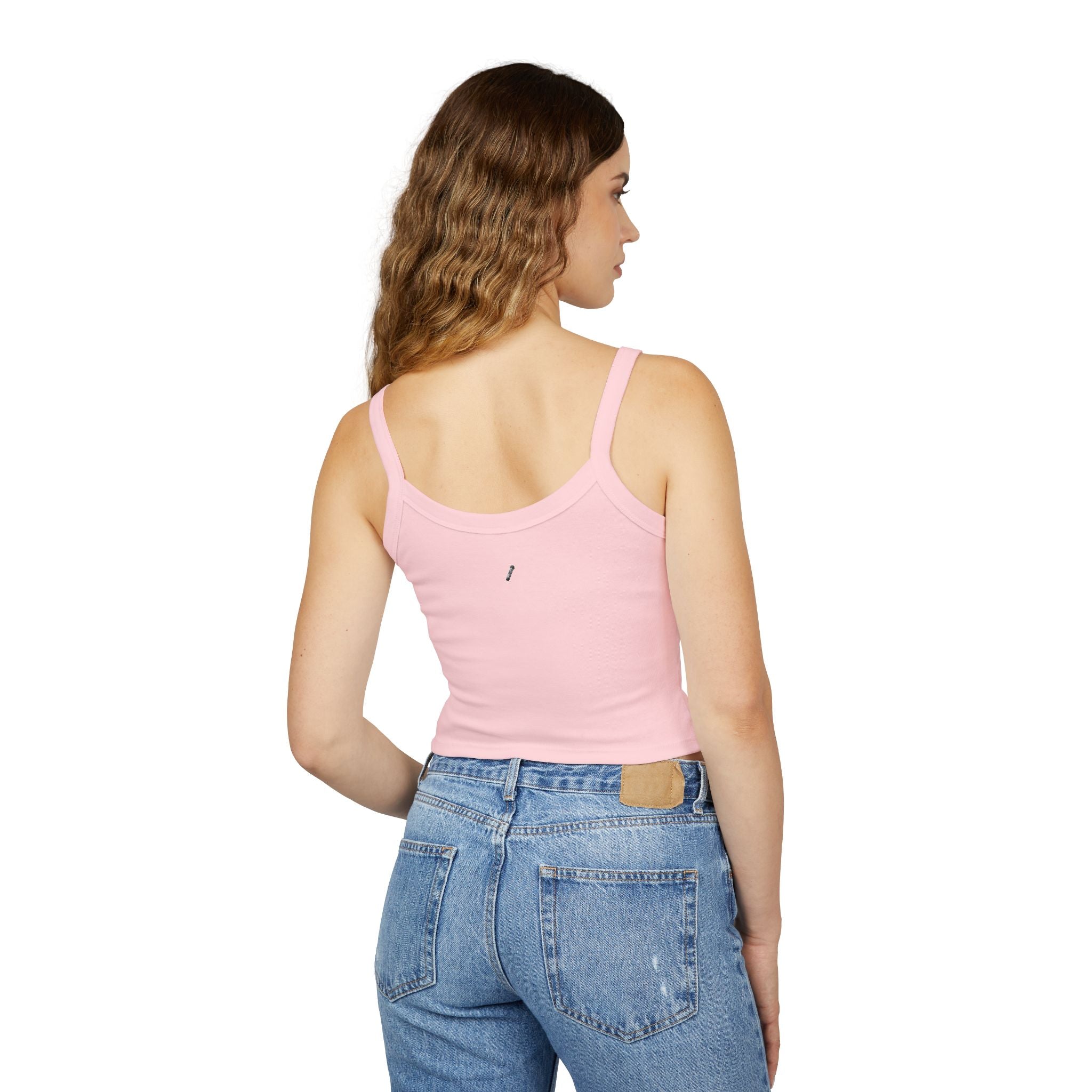 "VJ Ricco"🎤 Women’s Music Vibe Spaghetti Strap Tank – Summer Style, Festival Ready